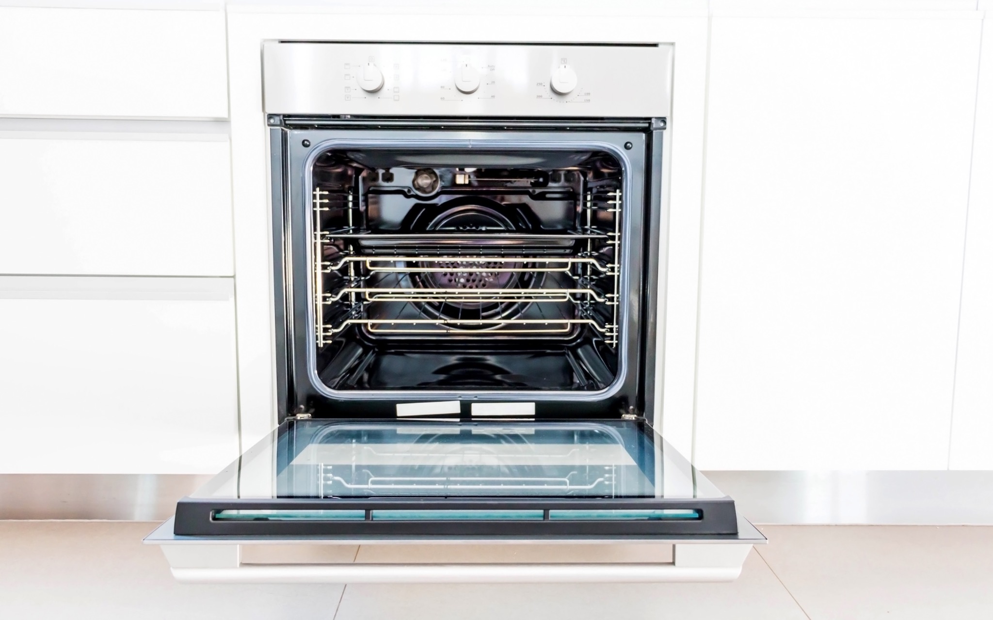 Appliance cleaning service — spotless oven interior